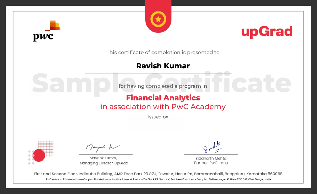 PwC Professional Certificate Partnership